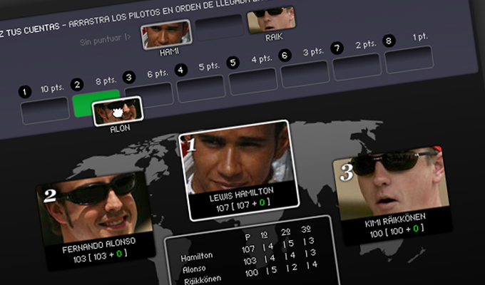 Calculadoras de F1
